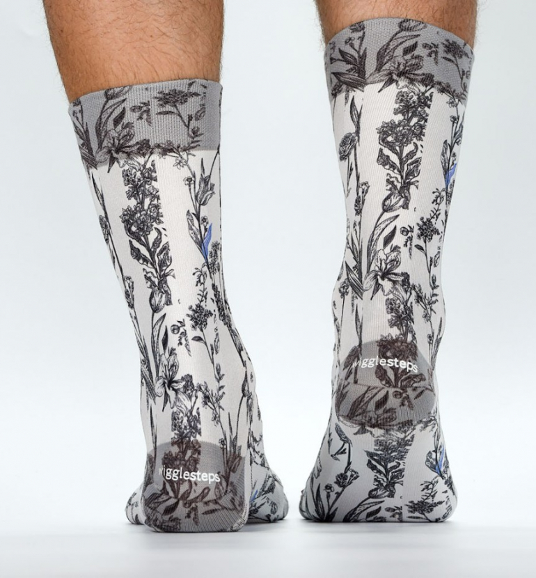Wigglesteps Herren - Socken - Style: 04401 - Farblos :-)