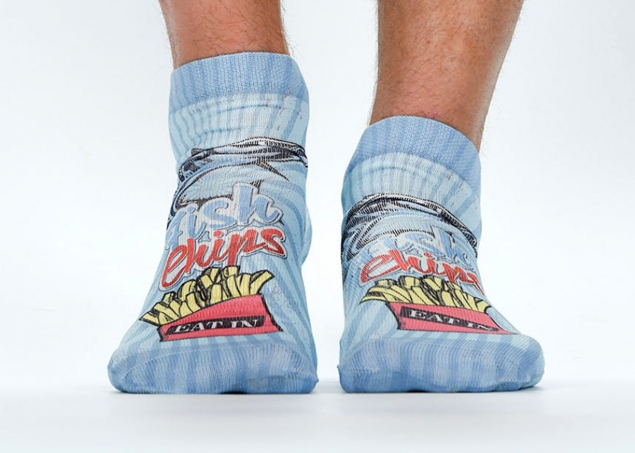 Wigglesteps Herren - Quarter - Style: 04436 - Fish + Chips