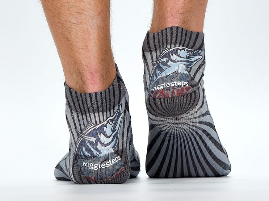 Wigglesteps Herren - Quarter - Style: 04437 - Fish Black