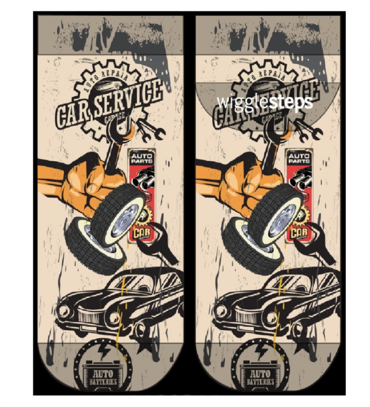 Wigglesteps Herren - Quarter - Style: 04439 - Car Service
