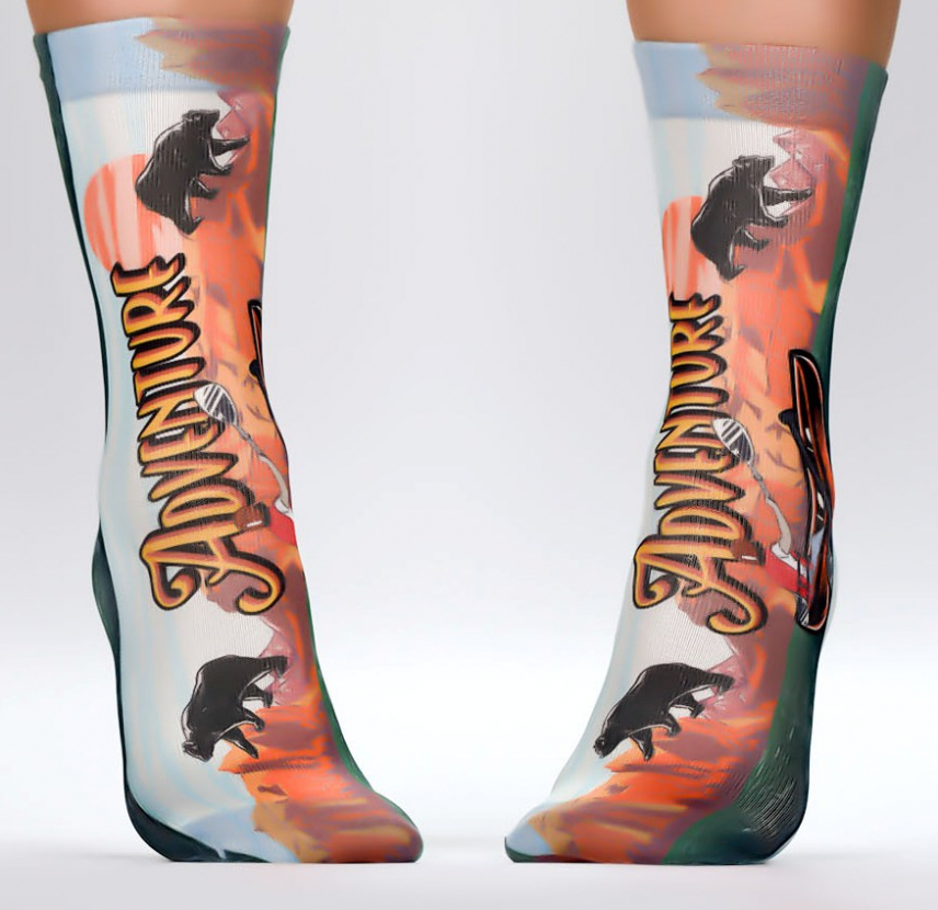 Wigglesteps Damen - Socken - Style: 04539 - Adventure