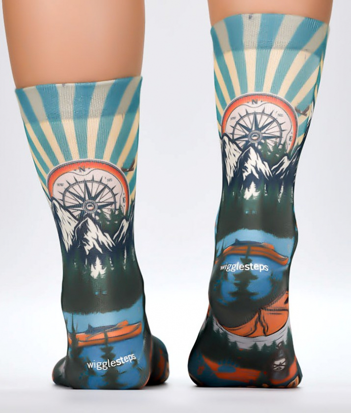 Wigglesteps Damen - Socken - Style: 04540 - Camping