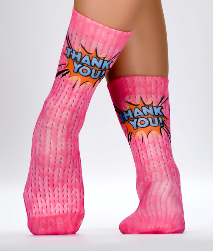 Wigglesteps Damen - Socken - Style: 04546 - Thank You!