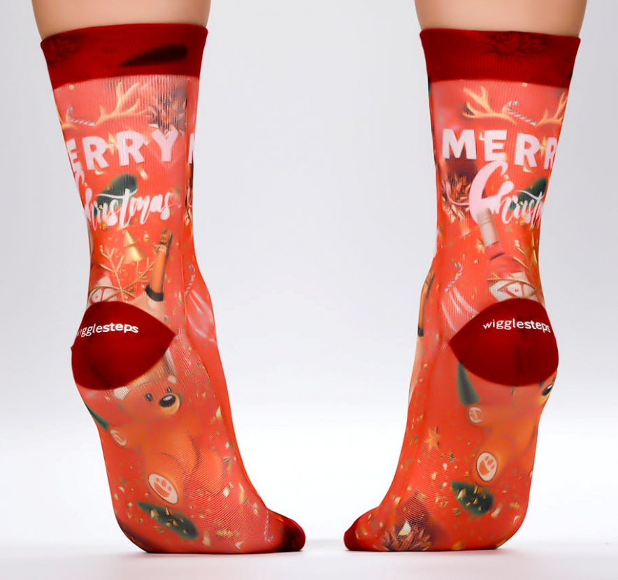 Wigglesteps Damen - Socken - Style: 04552 - Red Time