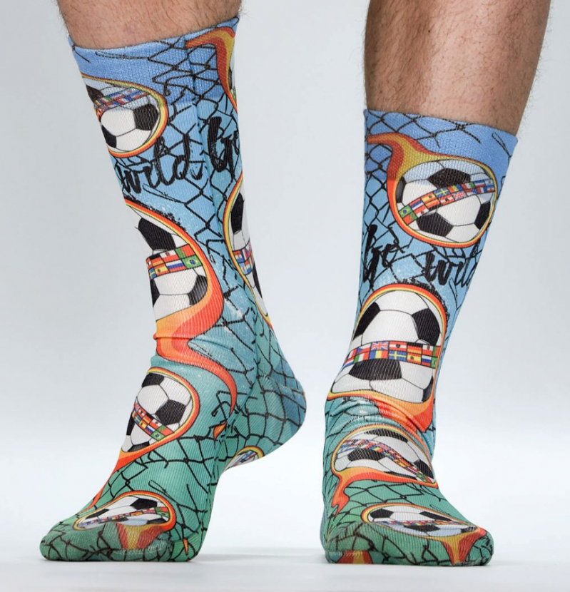 Wigglesteps Herren - Socken - Style: 04566 - Fussball