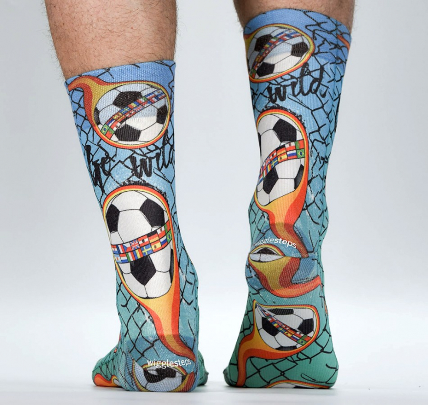 Wigglesteps Herren - Socken - Style: 04566 - Fussball