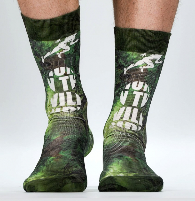 Wigglesteps Herren - Socken - Style: 04573 - Run Green