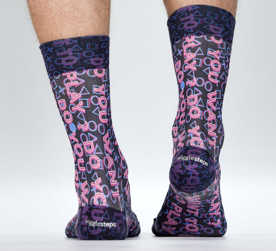 Wigglesteps Herren - Socken - Style: 04605 - Play Purple