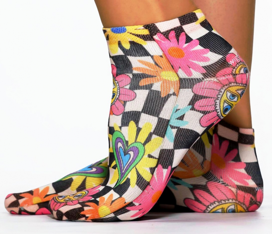 Wigglesteps Damen - Sneaker - Style: 04718 - Hypno Flower