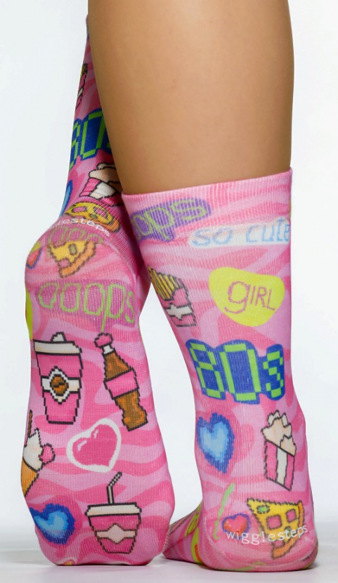 Wigglesteps Damen - Socken - Style: 04747 - 80's Girltime