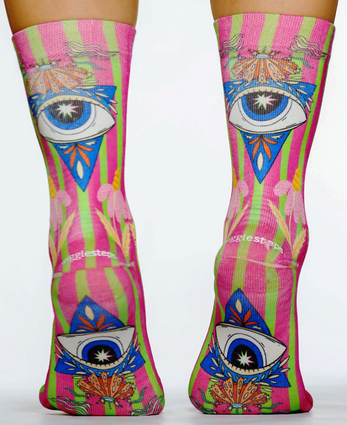 Wigglesteps Damen - Socken - Style: 04748 - Mystic Eye