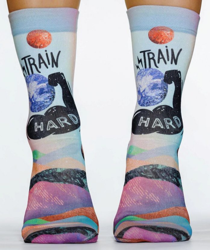 Wigglesteps Damen - Socken - Style: 04771- Train Hard