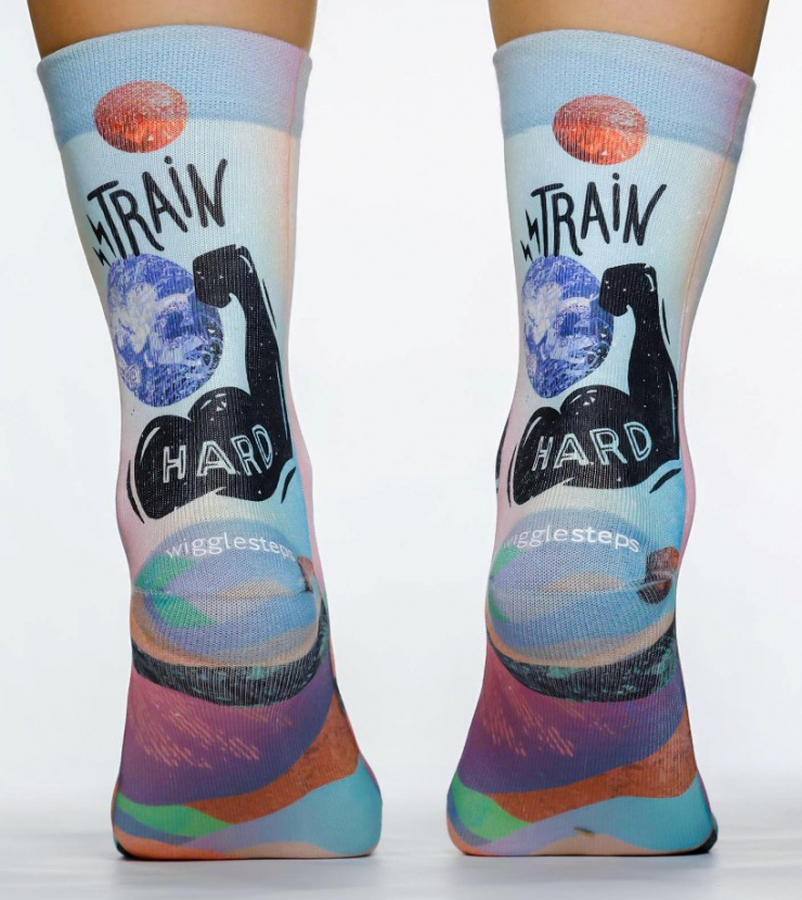 Wigglesteps Damen - Socken - Style: 04771- Train Hard