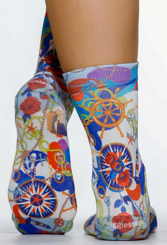 Wigglesteps Damen - Socken - Style: 04786 - Maritim White