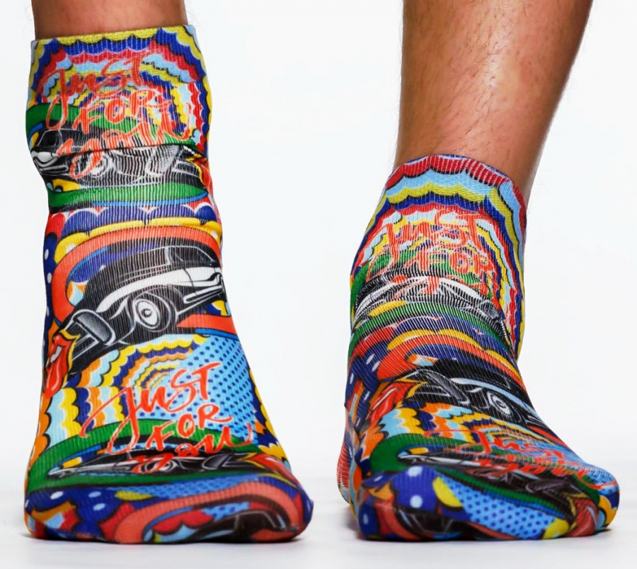 Wigglesteps Herren - Quarter - Style: 04810 - I love my Car