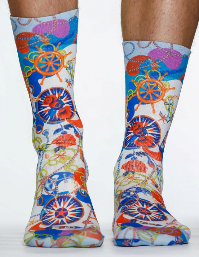 Wigglesteps Herren - Socken - Style: 04852 - Meereszeit