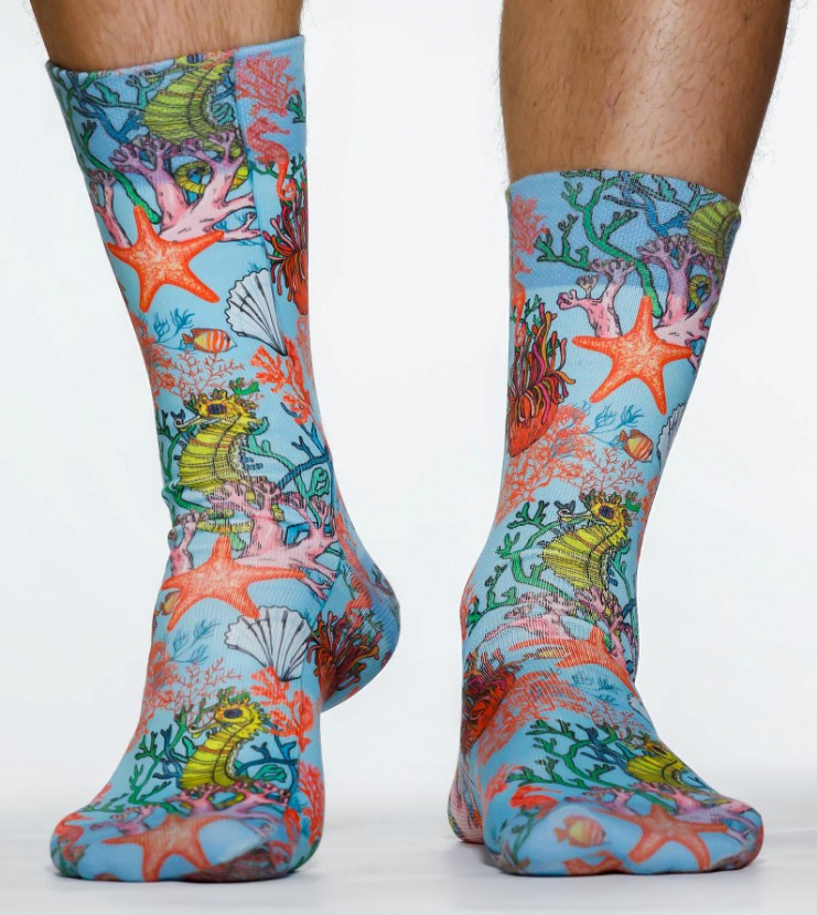 Wigglesteps Herren - Socken - Style: 04857 - Seestern