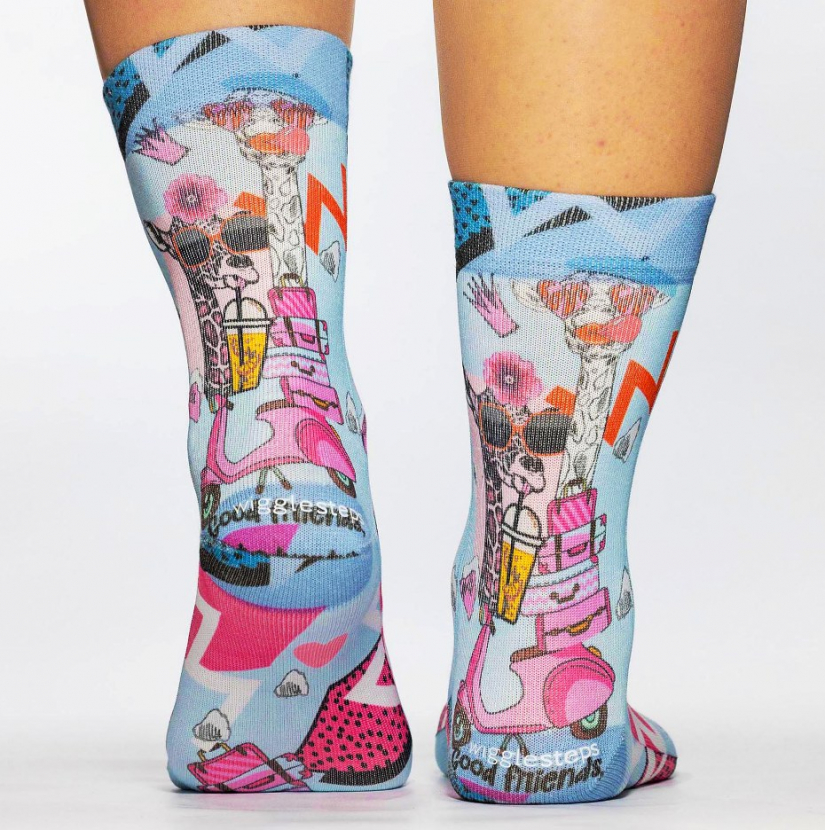 Wigglesteps Damen - Socken - Style: 04909 - Gute Freunde
