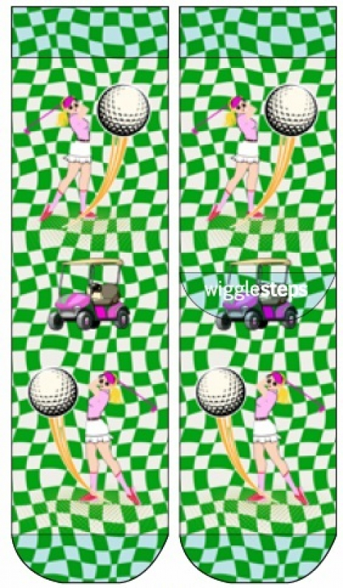 Wigglesteps Damen - Socken - Style: 04915 - Golfsocken :-)