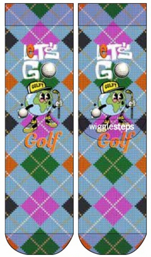 Wigglesteps Damen - Socken - Style: 04916 - Golfy