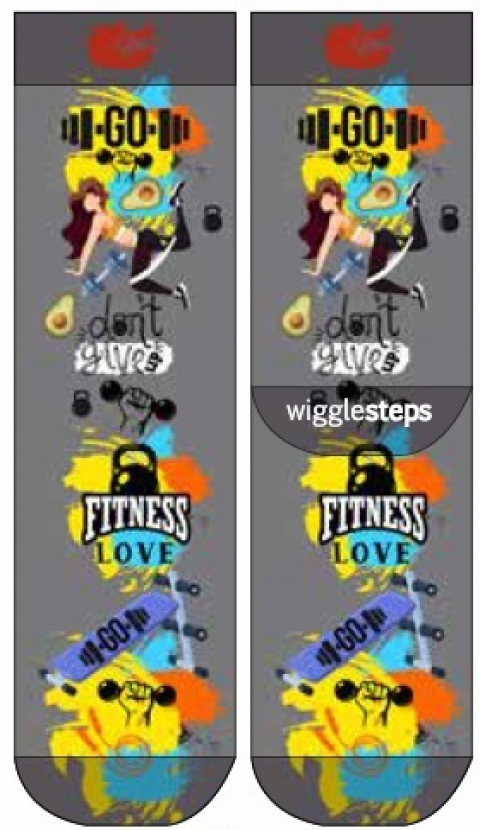 Wigglesteps Damen - Socken - Style: 04923 - Lady Fitness