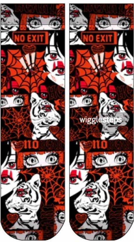 Wigglesteps Damen - Socken - Style: 04931 - No Exit