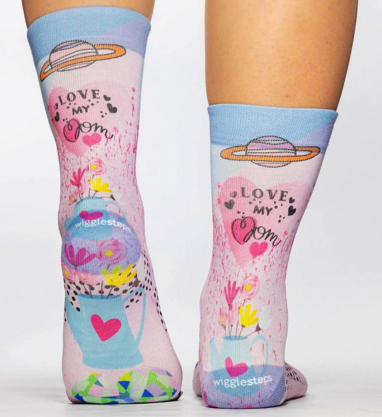 Wigglesteps Damen - Socken - Style: 04938 - i love my Mom