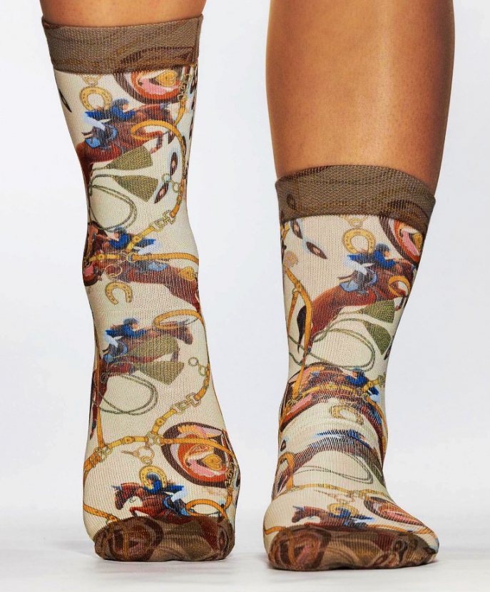 Wigglesteps Damen - Socken - Style: 04950 - Pferdesport