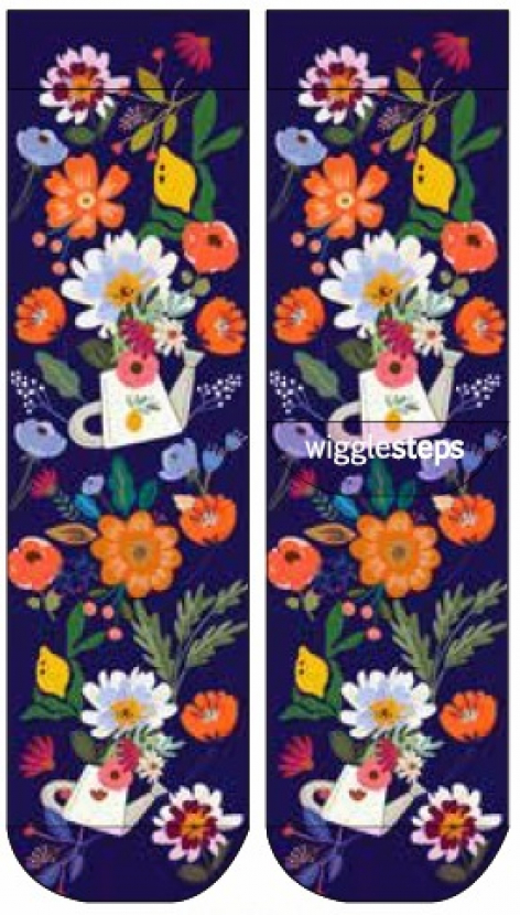 Wigglesteps Damen - Socken - Style: 04961 - Blumenzeit