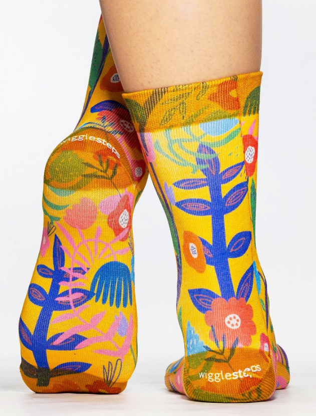 Wigglesteps Damen - Socken - Style: 04962 - Cool Flowers
