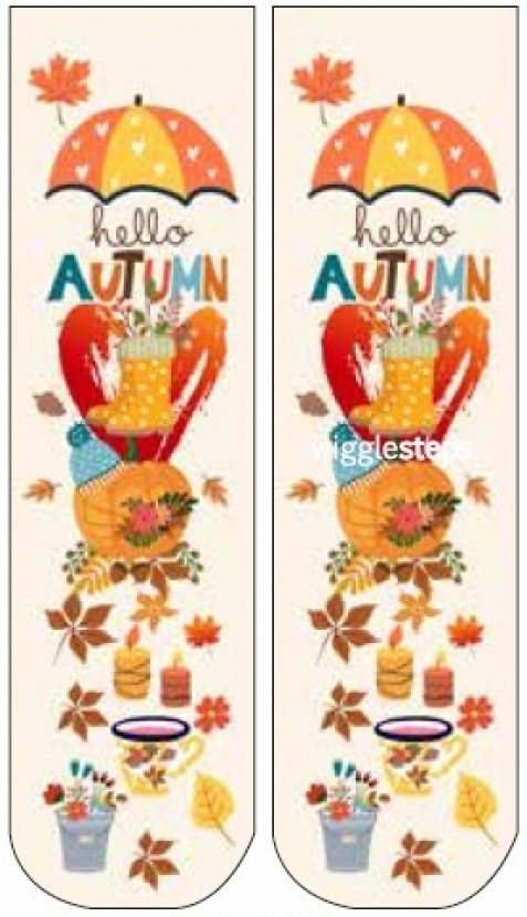Wigglesteps Damen - Socken - Style: 04965 - Hallo Herbst
