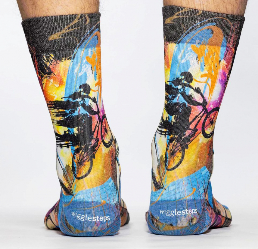 Wigglesteps Herren - Socken - Style: 04976 - Downhill