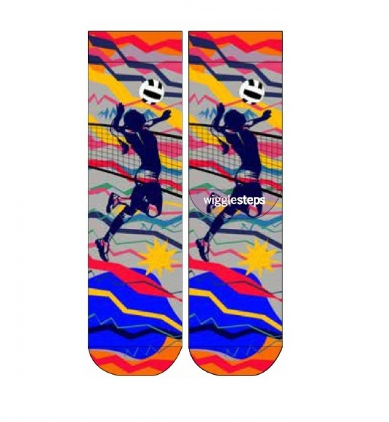 Wigglesteps Herren - Socken - Style: 04984 - Volleyball