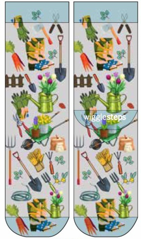 Wigglesteps Herren - Socken - Style: 04998 - Hobbygärtner