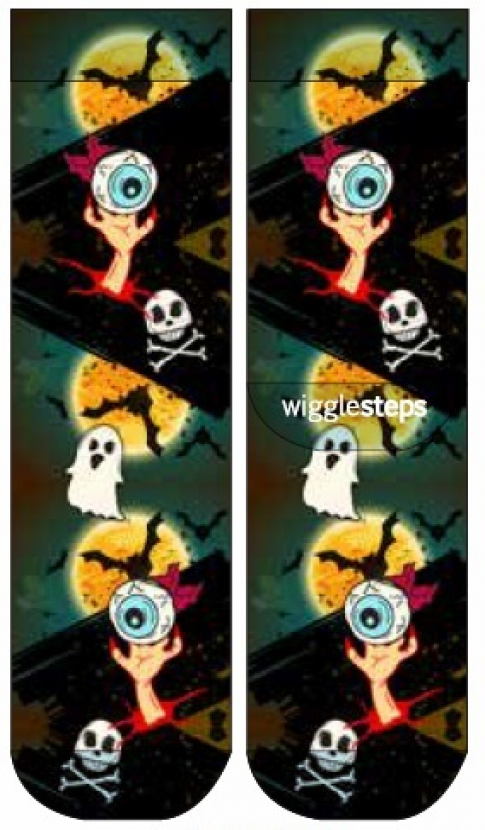 Wigglesteps Herren - Socken - Style: 05009 - Helloween Time