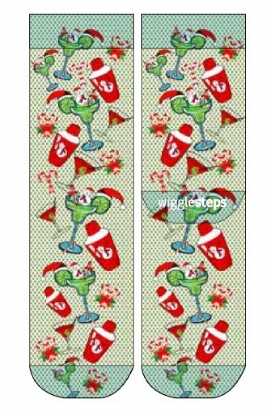 10 Paar Cool 7 und Wigglesteps Socken Restposten - MIX WEIHNACHTSMOTIVE