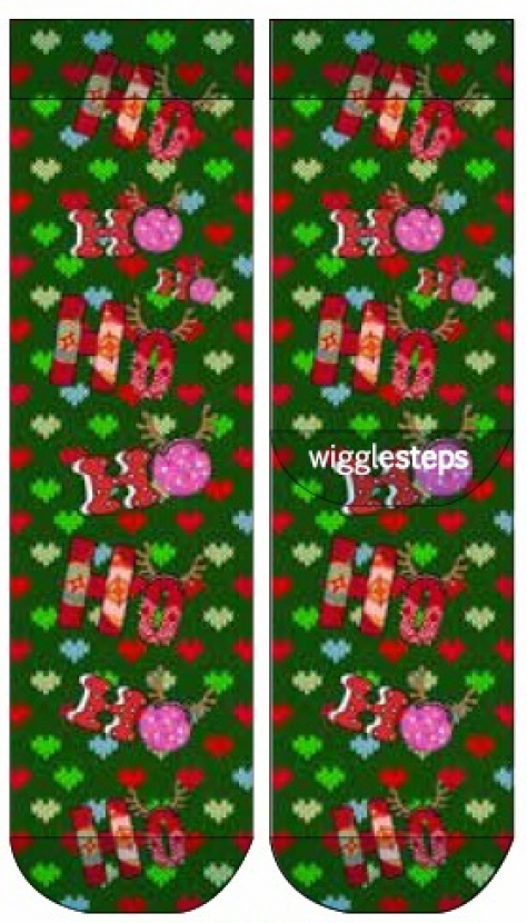 Wigglesteps Herren - Socken - Style: 05017 - Ho-Ho-Green