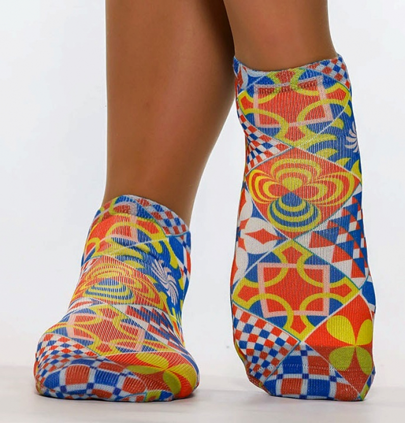 Wigglesteps Damen - Sneaker - Style: 05125 - Retro Ceramic