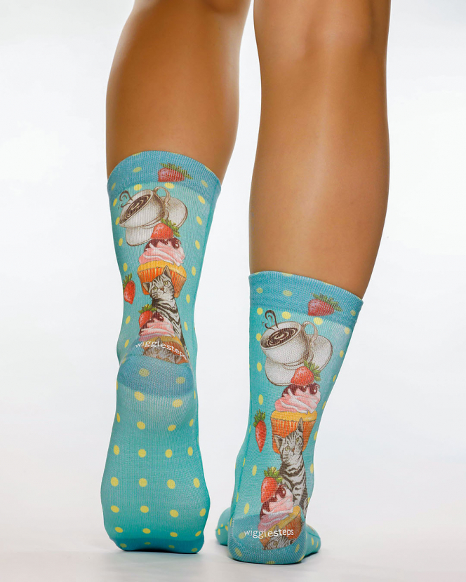 Wigglesteps Damen - Socken - Style: 05146 - Coffee Mood