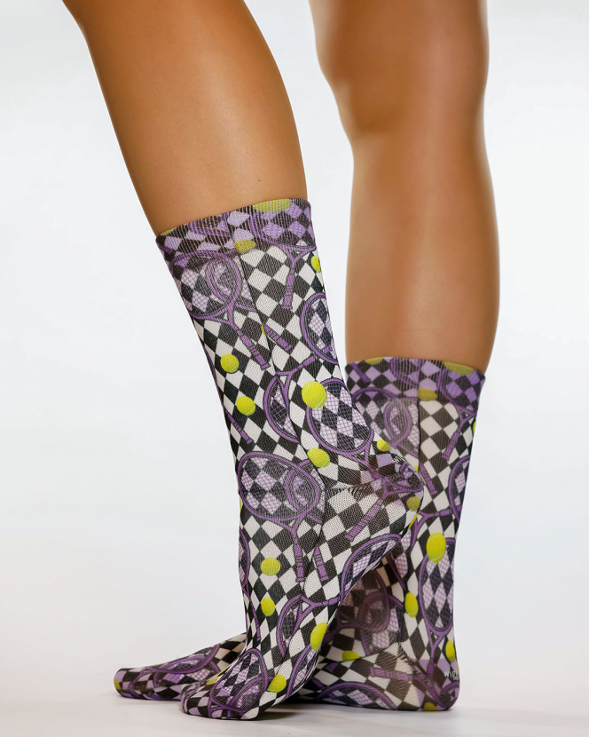 Wigglesteps Damen - Socken - Style: 05159 - Tennis