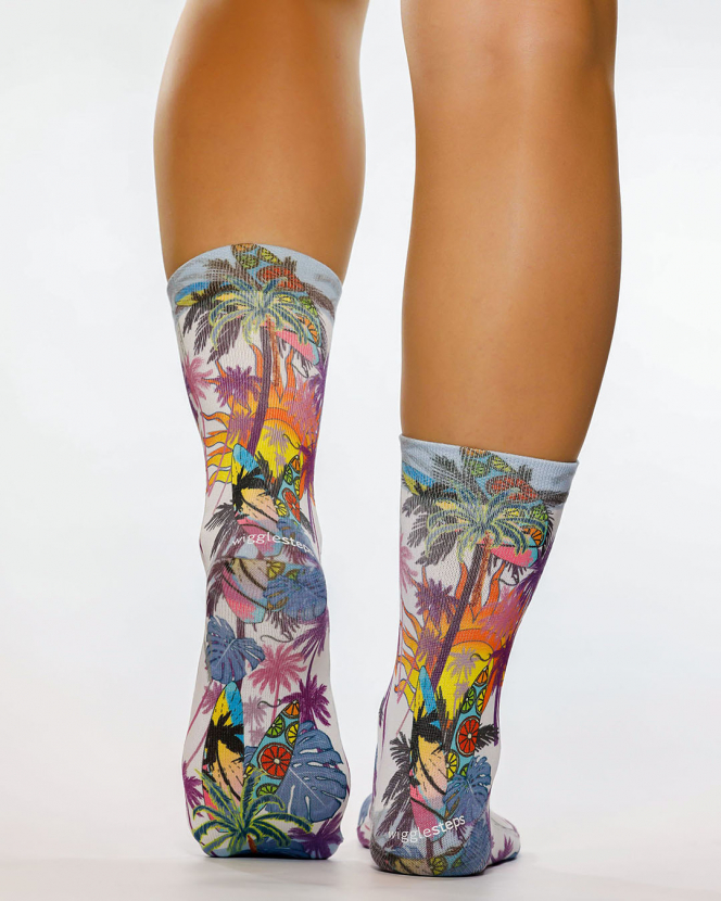Wigglesteps Damen - Socken - Style: 05165 - Palm Surf