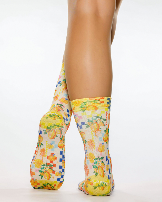 Wigglesteps Damen - Socken - Style: 05170 - Zitronen
