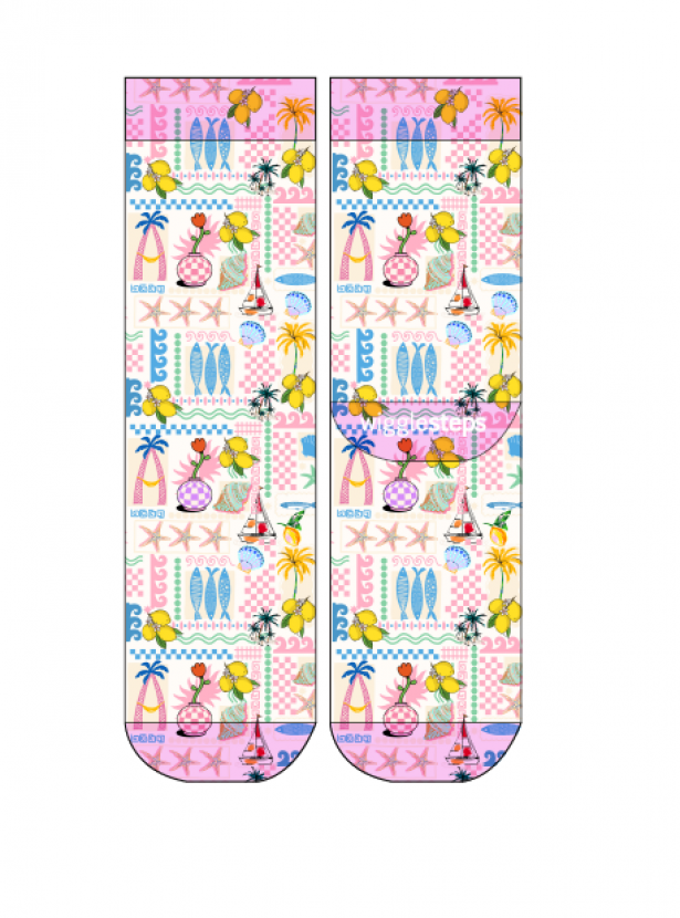 Wigglesteps Damen - Socken - Style: 05171 - Sommerzeit