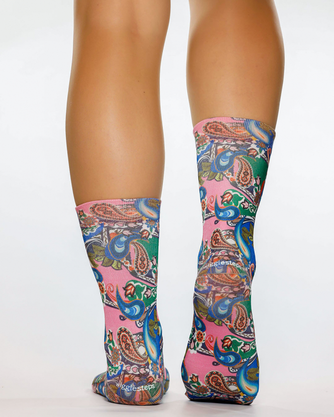 Wigglesteps Damen - Socken - Style: 05173 - Mix Paisley