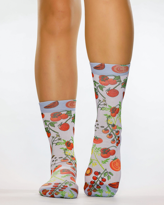 Wigglesteps Damen - Socken - Style: 05188 - Tomaten