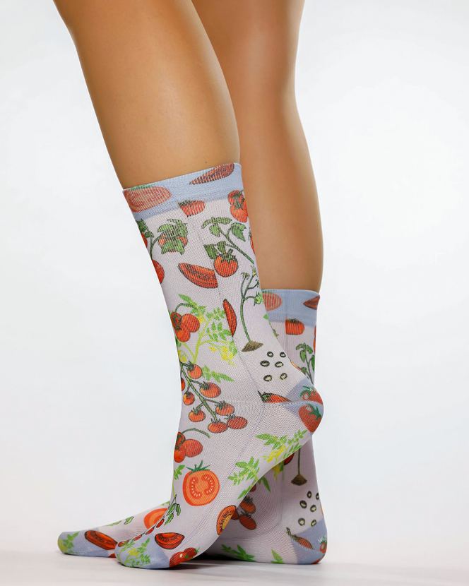 Wigglesteps Damen - Socken - Style: 05188 - Tomaten