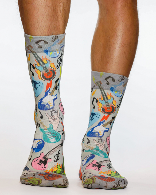 Wigglesteps Herren - Socken - Style: 05218 - Lets Rock