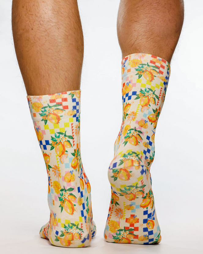 Wigglesteps Herren - Socken - Style: 05231 - Sizilien Zitro