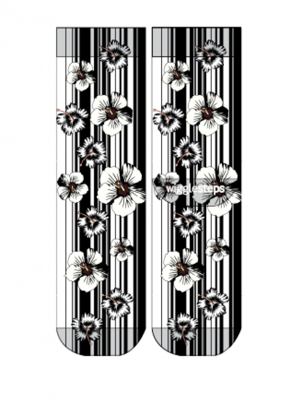 Wigglesteps Herren - Socken - Style: 05237 - Flowerline