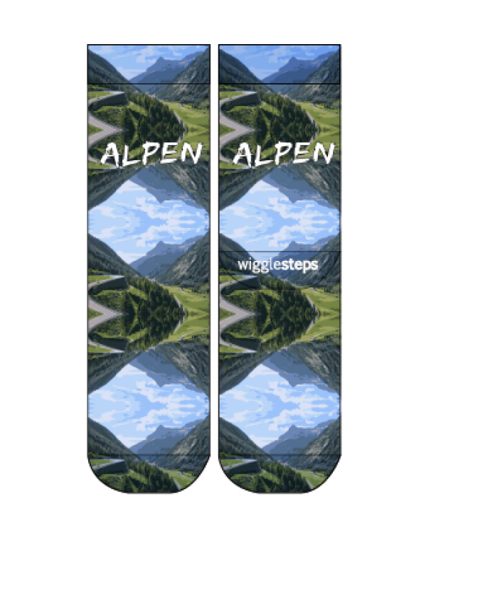 Wigglesteps Herren - Socken - Style: 05238 - Alpen